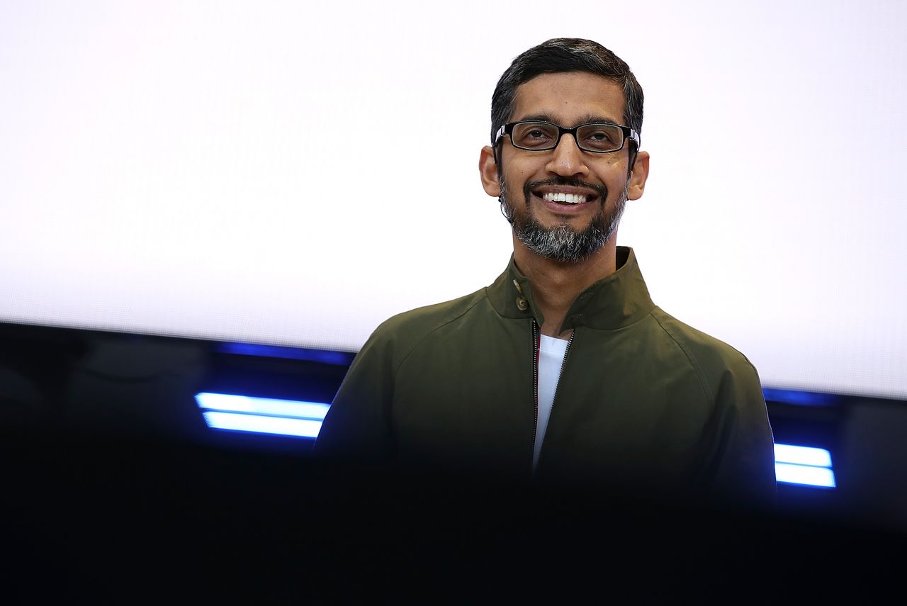 Sundar Pichai, dyrektor generalny Google.