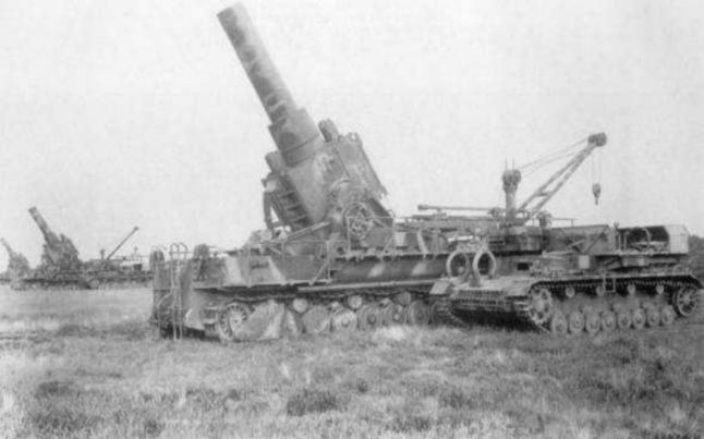 Moździerze Karl Gerät 041 (wariant kalibru 54 cm)