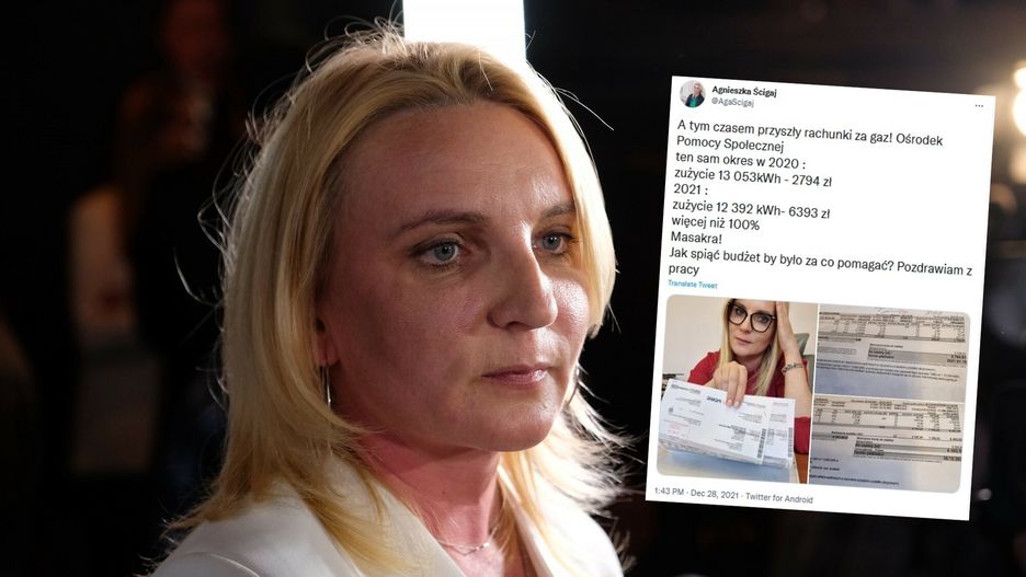 Agnieszka Ścigaj pokazała rachunek za gaz 