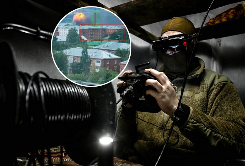 Ukraińskie drony AN-196 „Lutyj” uderzyły w Iżewski Zakład Elektr