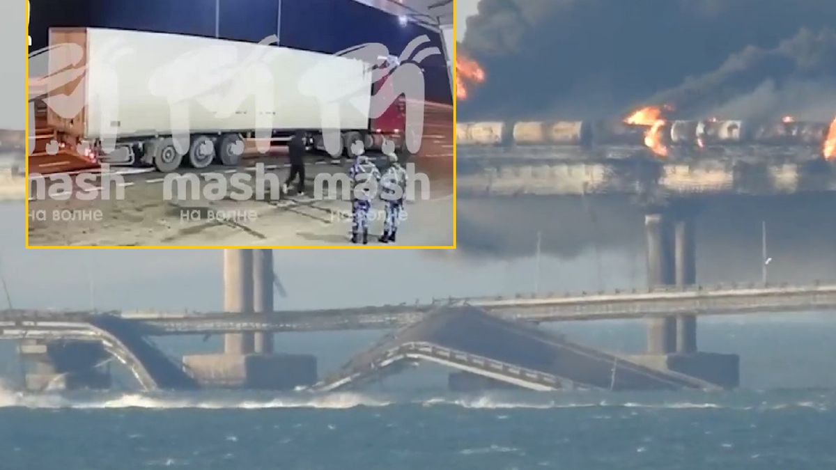 W tej ciężarówce miało dojść do eksplozji