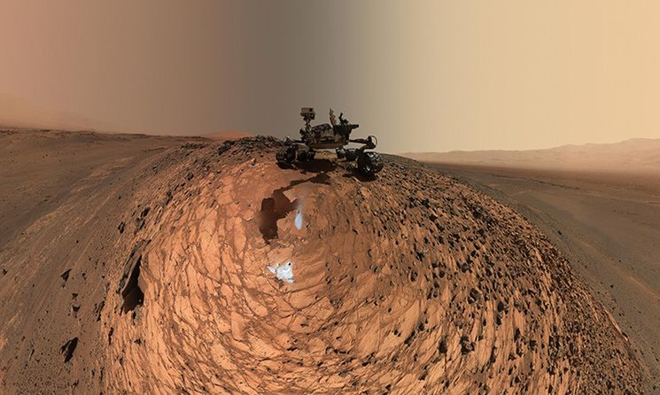 Jak łazik Curiosity zrobił selfie na Marsie? 2