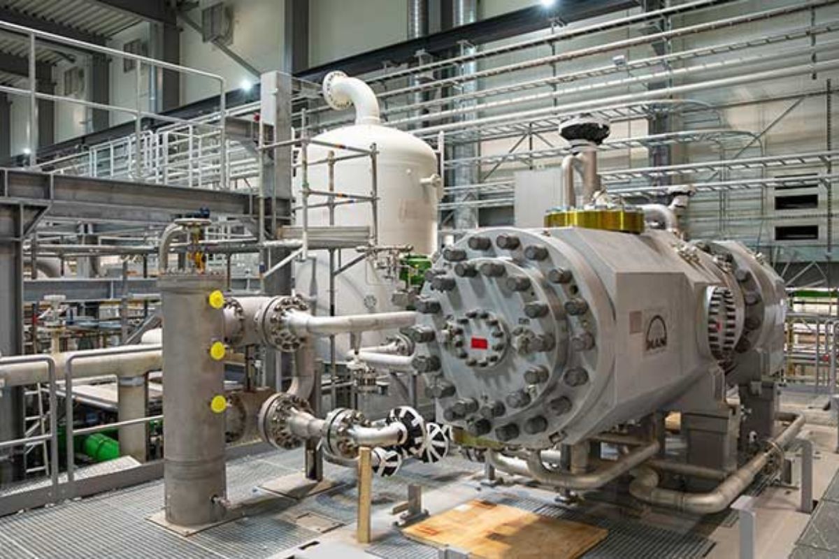 Gigantyczna pompa ciepła wyróżnia się niezwykłą wydajnością