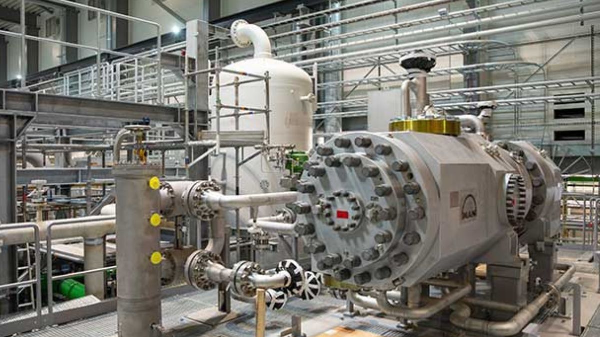 Gigantyczna pompa ciepła wyróżnia się niezwykłą wydajnością