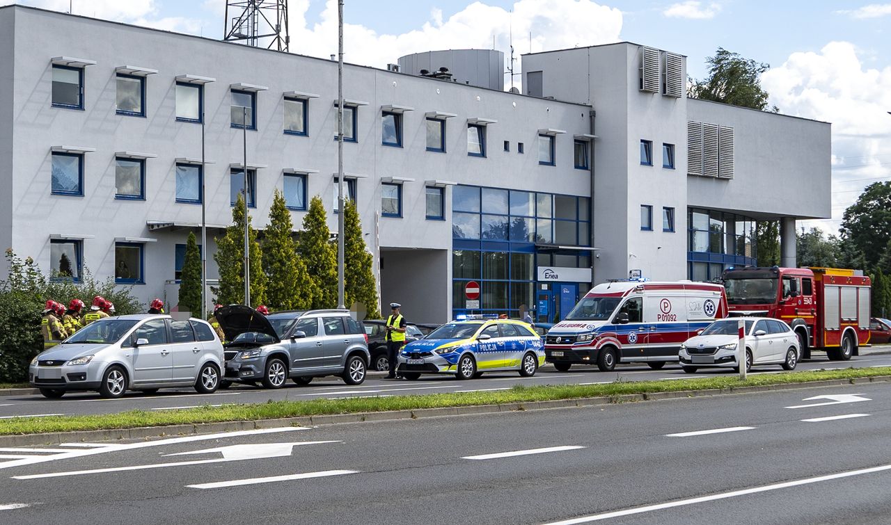 Kolizja na Poznańskiej w Pile: sprawca ukarany wysokim mandatem i punktami karnymi!