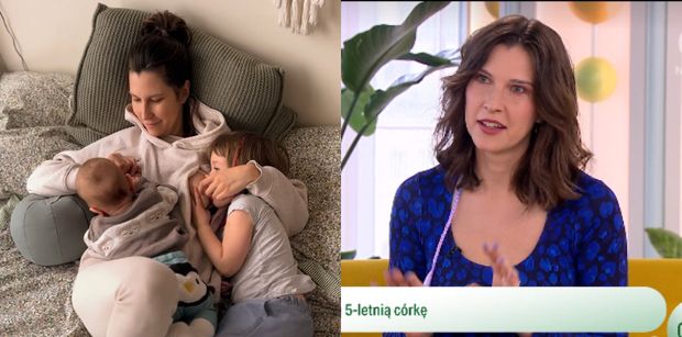 Kamila Kamińska tłumaczy się w "DDTVN" z karmienia 5-letniej córki piersią. "Budujemy relację i nikomu nic do tego"