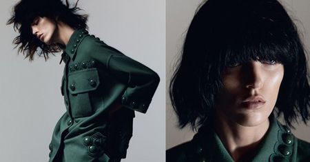 Anja Rubik BRUNETKĄ! Pasuje jej? (FOTO)