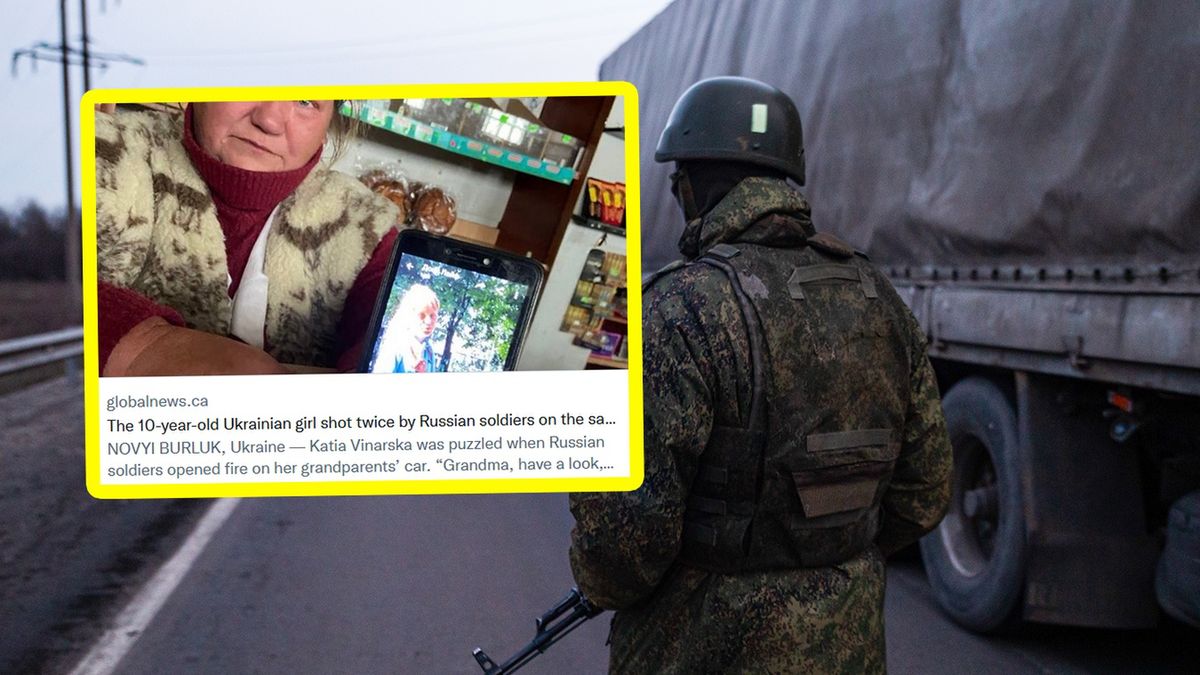 Rosyjscy żołnierze postrzelili 10-latkę dwa razy w ciągu jednego dnia
