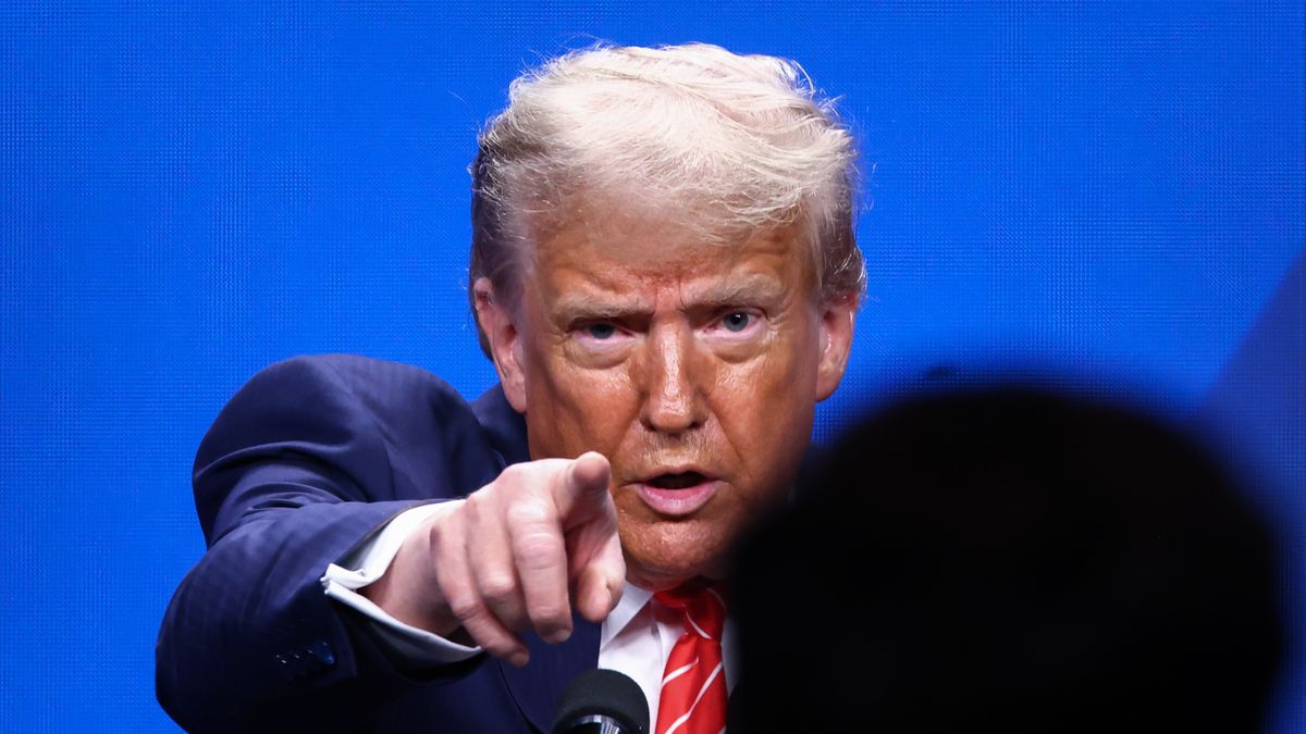 Prezydent USA Donald Trump 