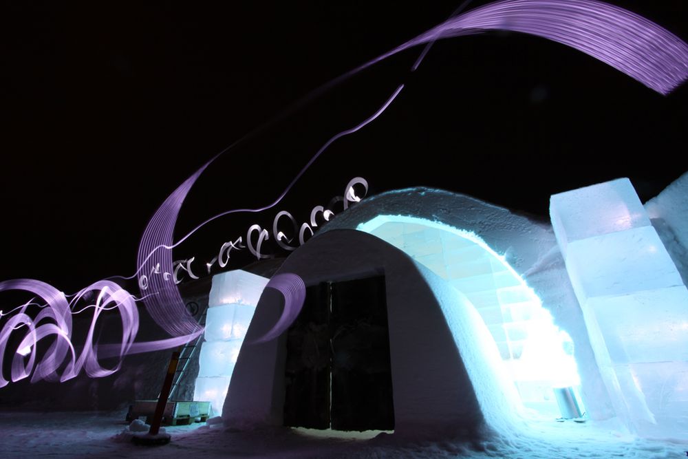 TRON w lodowym hotelu... ziiiimno... 3