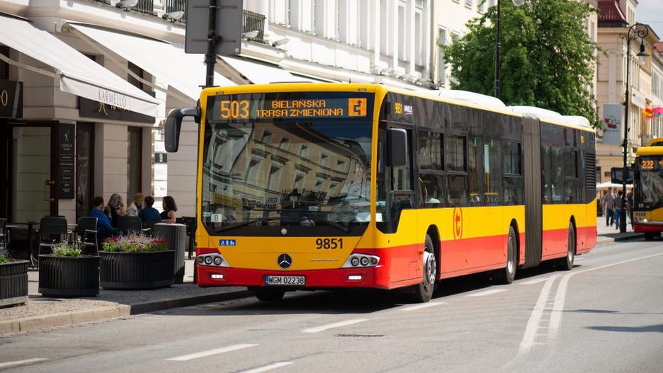 Warszawa. Mieszkańcy muszą liczyć się z utrudnieniami na stołecznych ulicach. (fot. Zarząd Transportu Miejskiego)