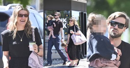 RZADKI WIDOK: Zofia Zborowska i Andrzej Wrona wyhaczeni przez paparazzi na rodzinnym wypadzie z córkami (ZDJĘCIA)