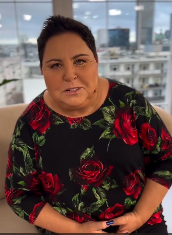 Dorota Wellman w hitowej sukience na zimę