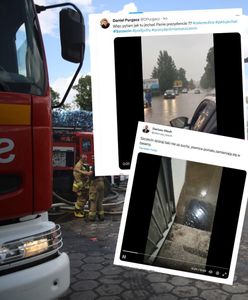 Atak żywiołu w Szczecinie. Powalone drzewa, zalane piwnice