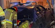 Sokołów Podlaski: 23-latek kierujący BMW wjechał do domu. Ranna została mieszkanka budynku