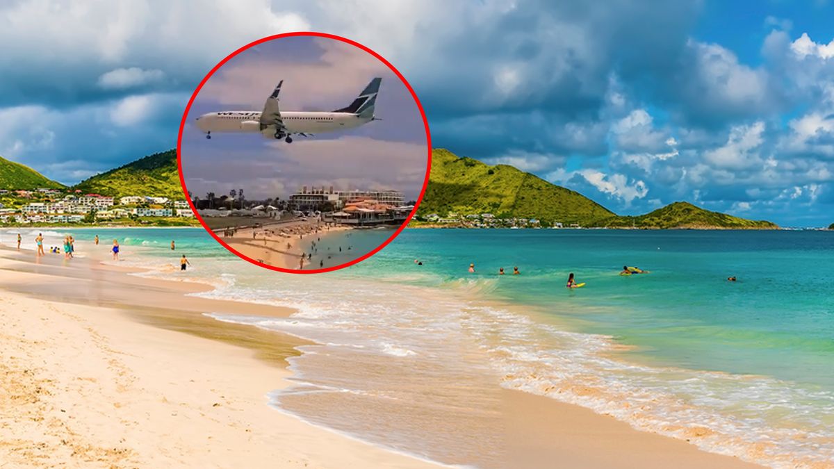 O krok od tragedii podczas lądowania na Sint Maarten