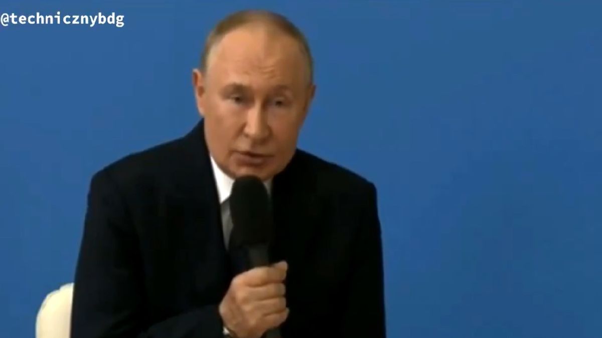 Putin odwiedził dzieci w Republice Tuwy