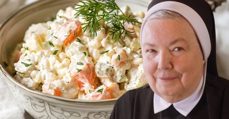 Siostra Anastazja robi świetną sałatkę koperkową. Lepsza nawet od klasycznej jarzynowej
