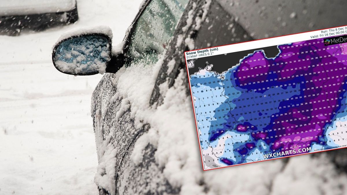 Do Polski nadciąga silna śnieżyca 11-13 grudnia