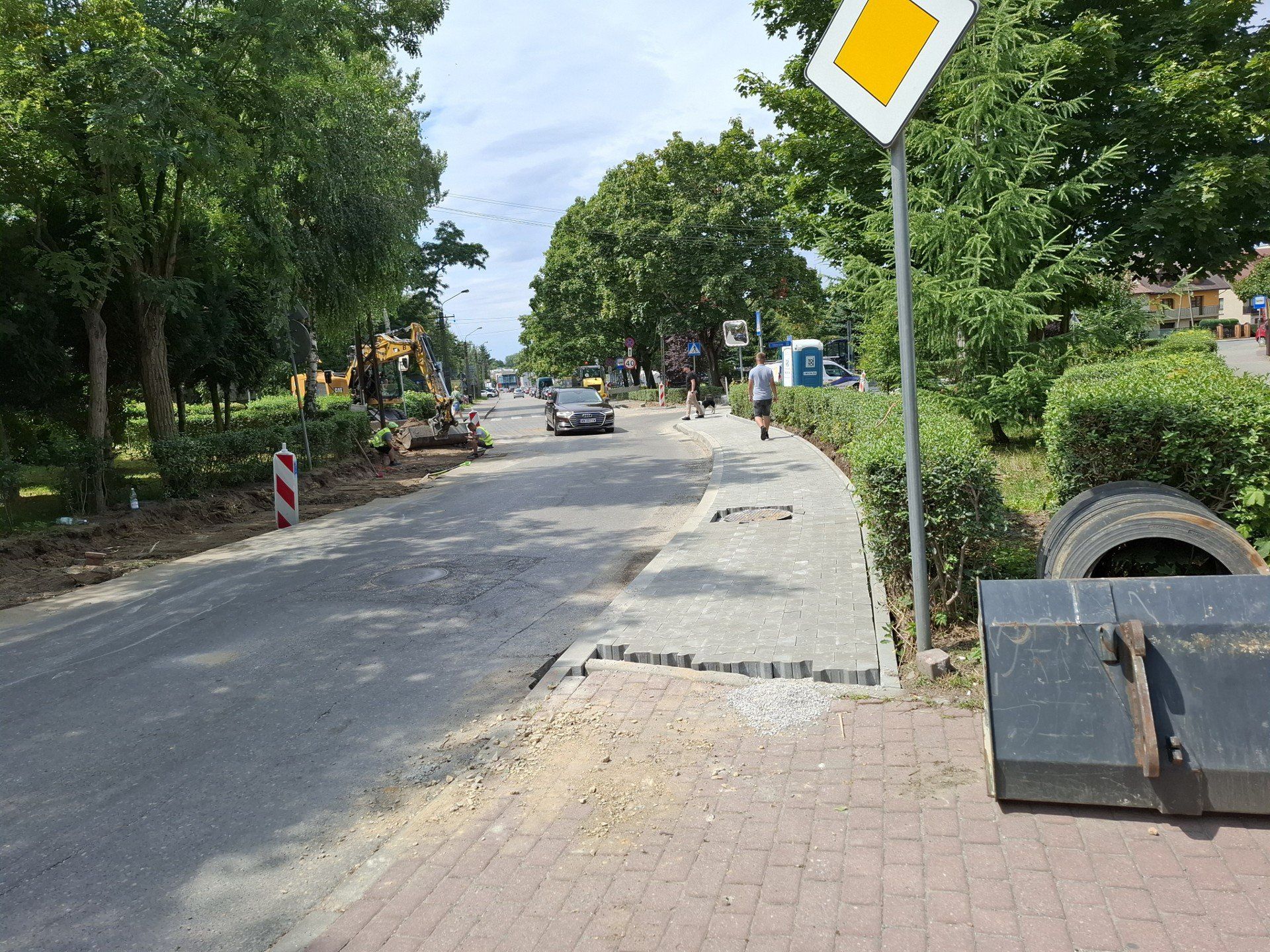 Modernizacja skrzyżowań, dróg i chodników w Skawinie