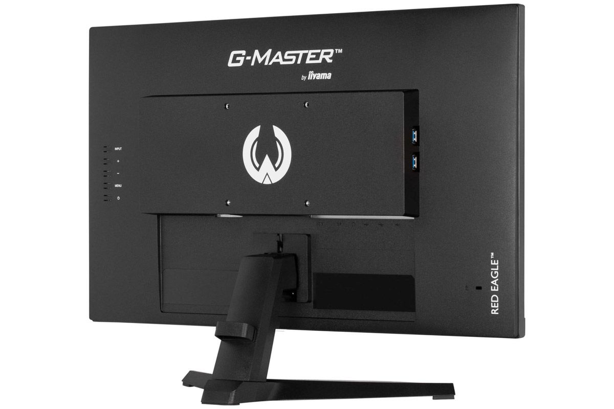 iiyama G-Master GB2470HSU-B6 Red Eagle tył