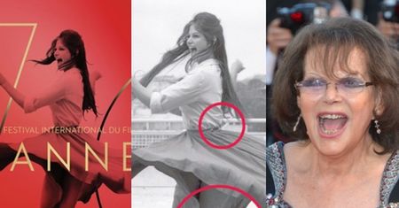 Dyrekcja festiwalu w Cannes... ODCHUDZIŁA Claudię Cardinale na oficjalnym plakacie! Po co?