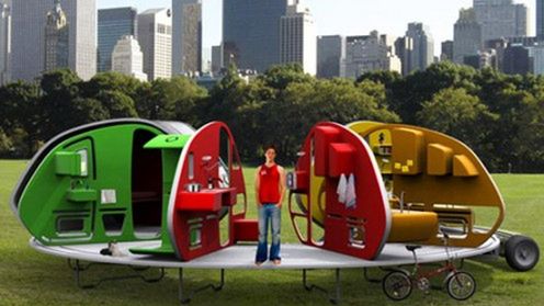 Mobilny mini domek prawie jak mieszkanie 1