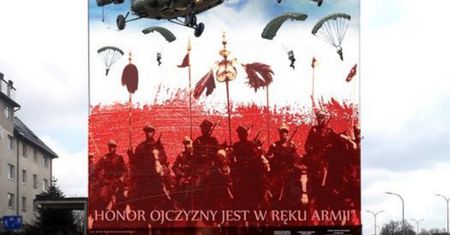 W Kielcach powstanie patriotyczny mural. Nie spodobał się radnemu