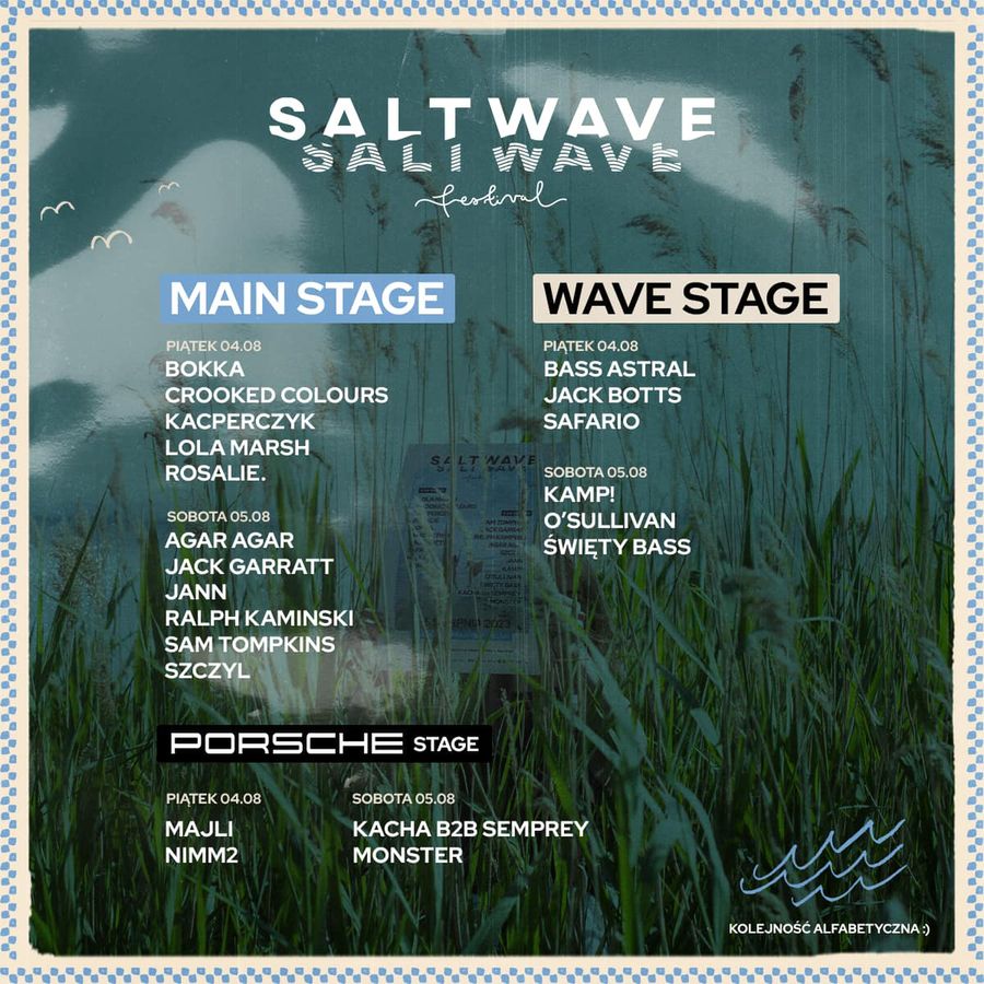 Salt Wave Festival startuje w przyszły weekend. To coś dla fanów