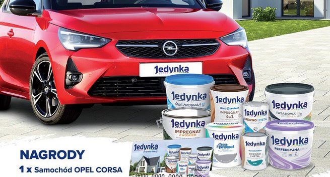 Nagrody o wartości 100 tys. zł w loterii farb Jedynka