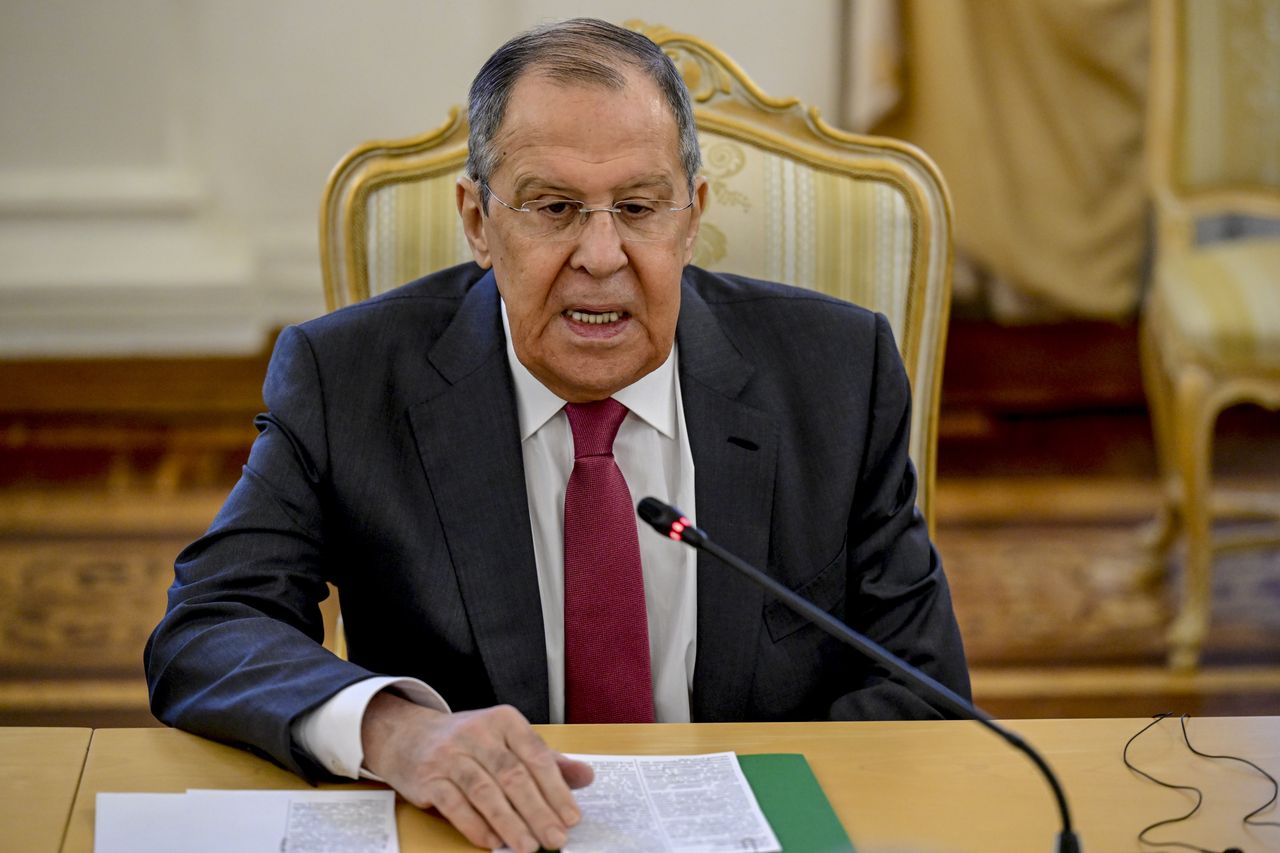 The West is under attack again. Provocative words from Lavrov.