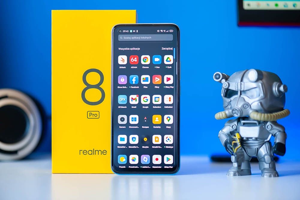 realme 8 Pro - wyświetlacz
