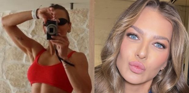 Anna Lewandowska pozuje w bikini i odsłania umięśniony brzuch. Figura marzenie? (FOTO)