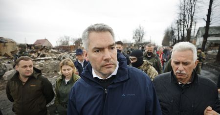 Kanclerz Austrii w Moskwie. Rozmawia z Putinem