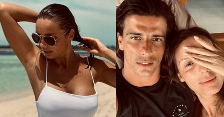 Rozgogolona Agnieszka Włodarczyk relacjonuje "dzień w raju" (FOTO)