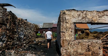 Nowa Biała. Po pożarze kolejne domy idą do rozbiórki