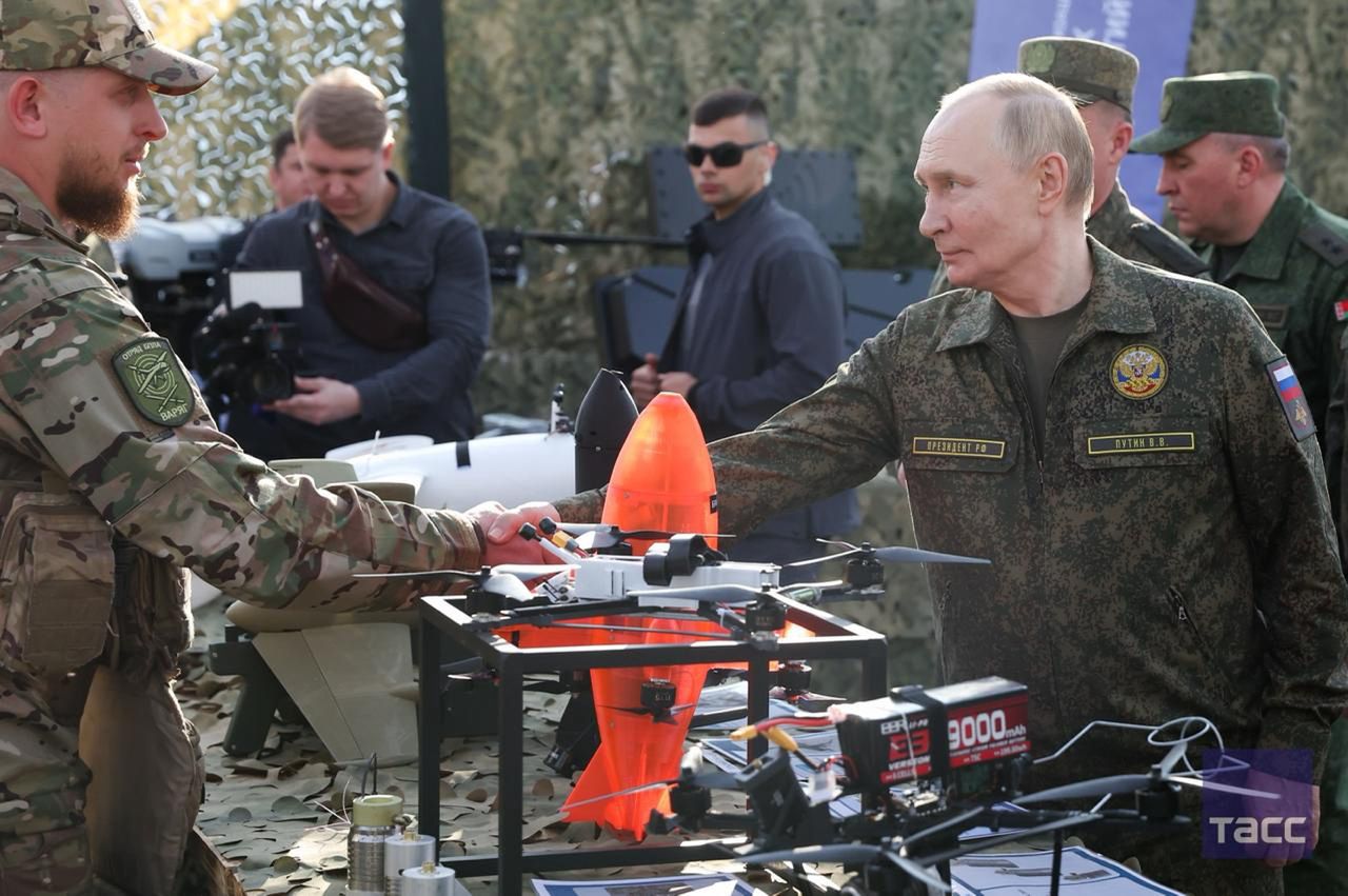 Władimir Putin na manewrach Zapad-2025