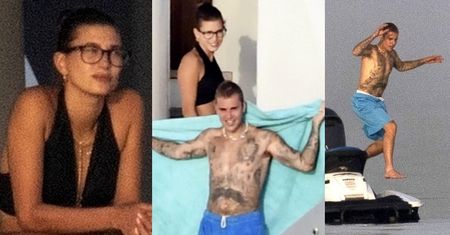 Wakacyjni Hailey i Justin Bieberowie cieszą się swoim towarzystwem na pokładzie LUKSUSOWEGO jachtu (ZDJĘCIA)