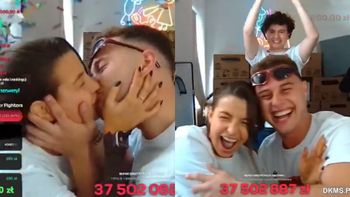 Julia Wieniawa i Adam Zdrójkowski POCAŁOWALI SIĘ na streamie Łatwoganga! (WIDEO)