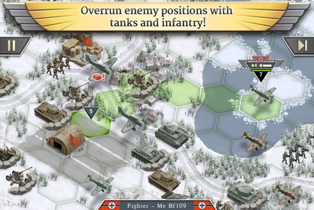 Aplikacja Dnia: 1941 Frozen Front, darmowa strategia Handy Games 2