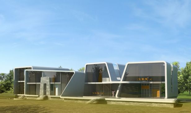 Sklep Ferrari - architektura 3 P - prędkości, pędu, płynności 9