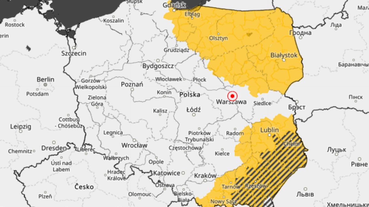 IMGW ostrzega przed burzami. Tu będą najgroźniejsze