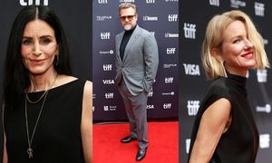 Gwiazdy zadają szyku na festiwalu filmowym w Toronto: Naomi Watts z wielką kokardą, Courteney Cox i odmieniony David Harbour (ZDJĘCIA)