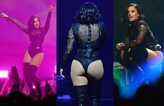 Demi Lovato pokazuje pośladki na koncercie! (ZDJĘCIA)