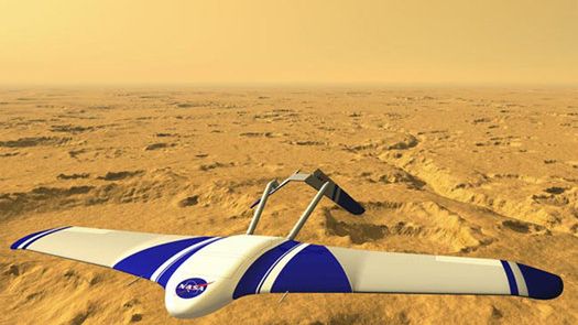 NASA chce wysłać samoloty na Marsa 1