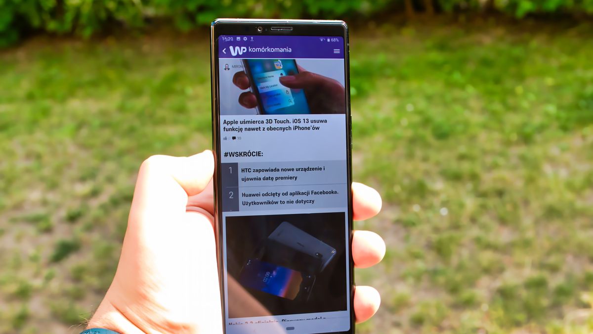 Sony Xperia 1: wrażenia po kilku dniach i zdjęcia z aparatu 1