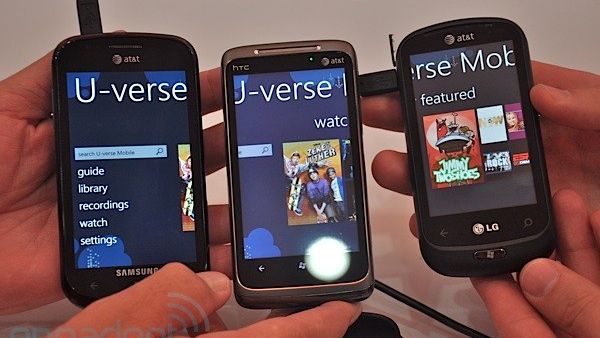 U-verse na Windows Phone 7 [wideo] 1