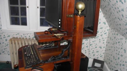 Muzealny aparat Kodaka to idealne stanowisko dla zestawu Apple 1