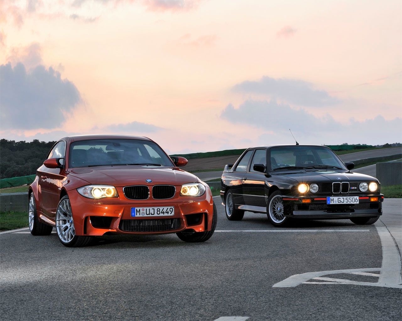 BMW 1 Series M Coupe and BMW M3 Sport Evolution