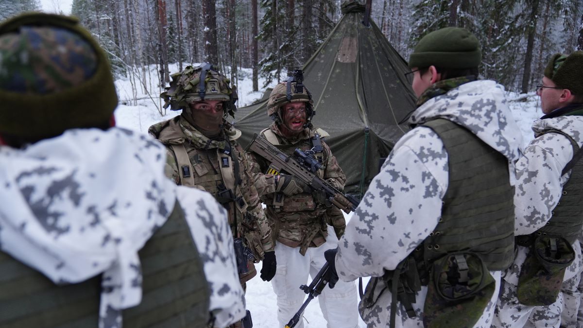 Fińscy żołnierze - zdjęcie ilustracyjne